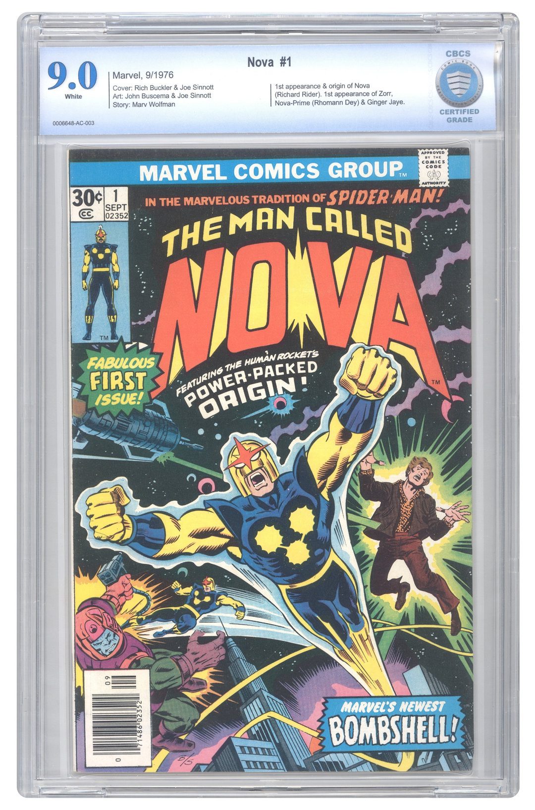 Nova #1 | CBCS 9.0