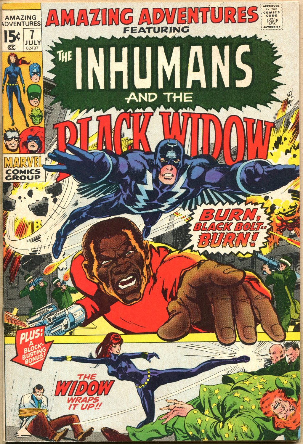 Amazing Adventures #7 – FN/VF