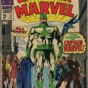 Marvel Super-Heroes #12 – G/VG – 1st Appearance Of Captain Marvel